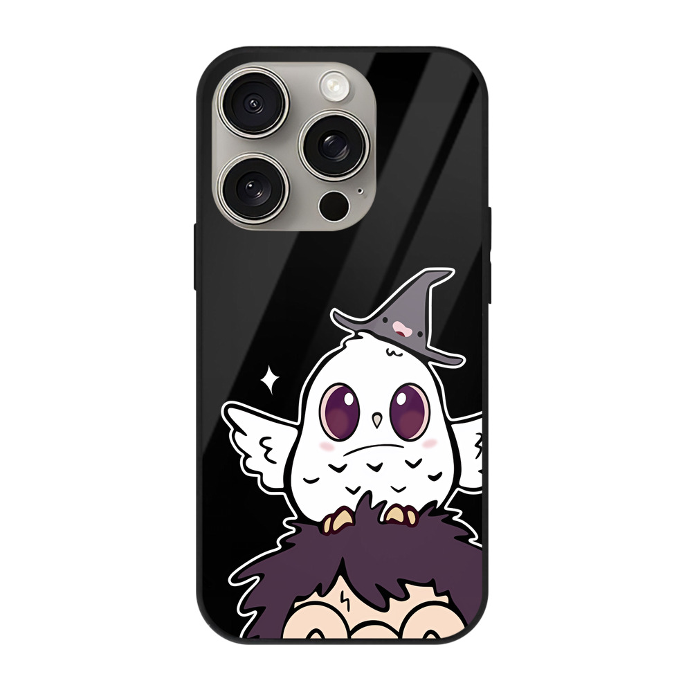 （画像用） Harry Potter ハリー・ポッターシリーズ 【iPhone15Pro対応】スマホケース 耐衝撃＆黄変防止 背面ガラス