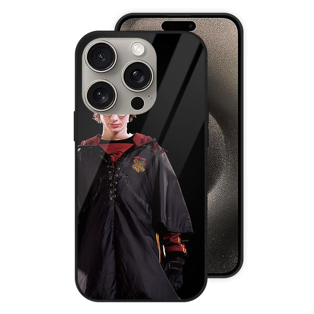 （画像用） Harry Potter ハリー・ポッターシリーズ 【iPhone15Pro対応】スマホケース 耐衝撃＆黄変防止 背面ガラス