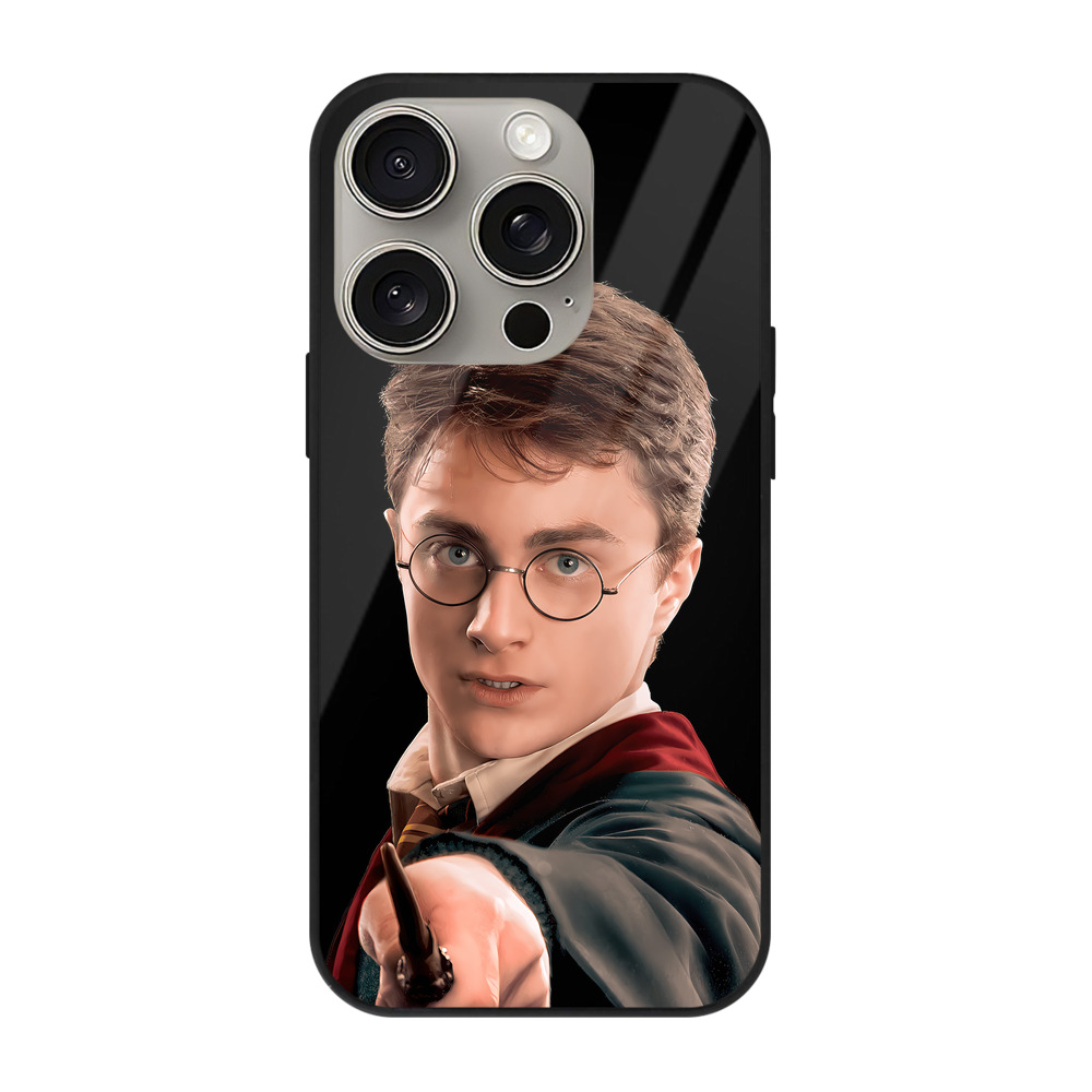 （画像用） Harry Potter ハリー・ポッターシリーズ 【iPhone15Pro対応】スマホケース 耐衝撃＆黄変防止 背面ガラス