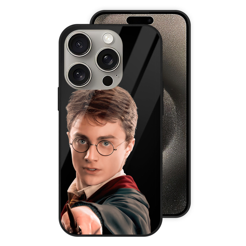 （画像用） Harry Potter ハリー・ポッターシリーズ 【iPhone15Pro対応】スマホケース 耐衝撃＆黄変防止 背面ガラス