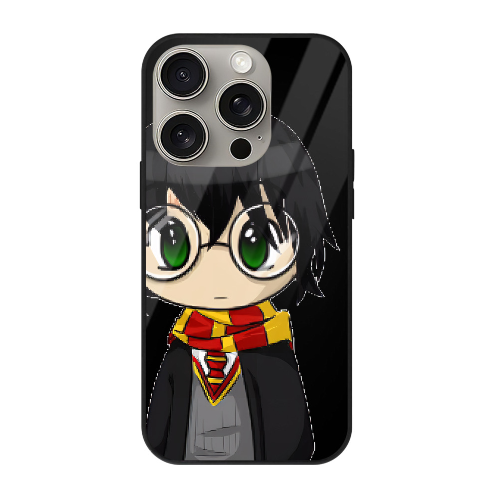 （画像用） Harry Potter ハリー・ポッターシリーズ 【iPhone15Pro対応】スマホケース 耐衝撃＆黄変防止 背面ガラス