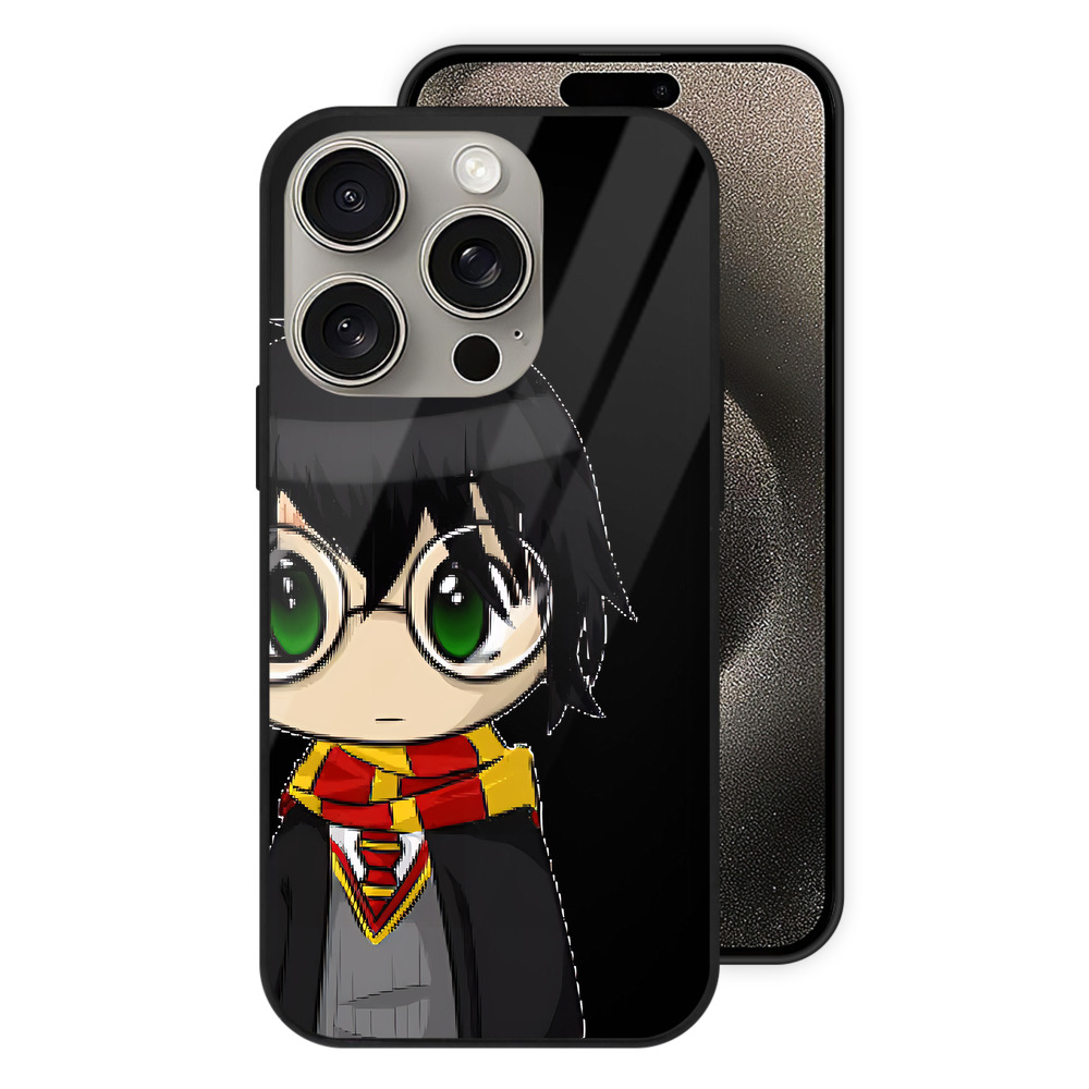 （画像用） Harry Potter ハリー・ポッターシリーズ 【iPhone15Pro対応】スマホケース 耐衝撃＆黄変防止 背面ガラス
