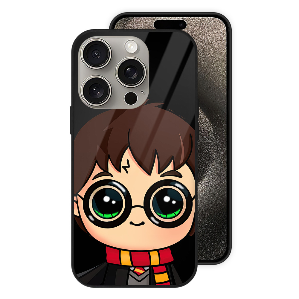 （画像用） Harry Potter ハリー・ポッターシリーズ 【iPhone15Pro対応】スマホケース 耐衝撃＆黄変防止 背面ガラス