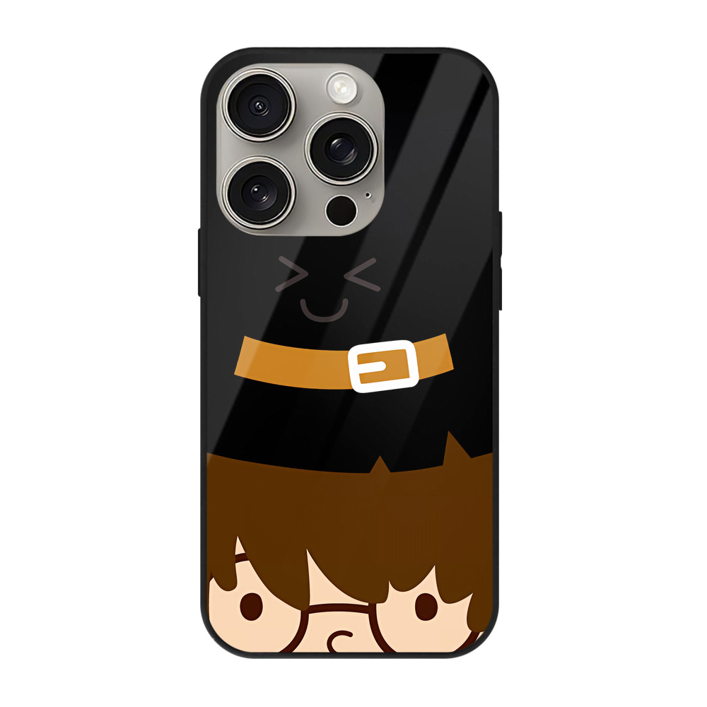 （画像用） Harry Potter ハリー・ポッターシリーズ 【iPhone15Pro対応】スマホケース 耐衝撃＆黄変防止 背面ガラス