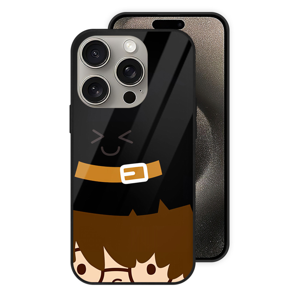 （画像用） Harry Potter ハリー・ポッターシリーズ 【iPhone15Pro対応】スマホケース 耐衝撃＆黄変防止 背面ガラス