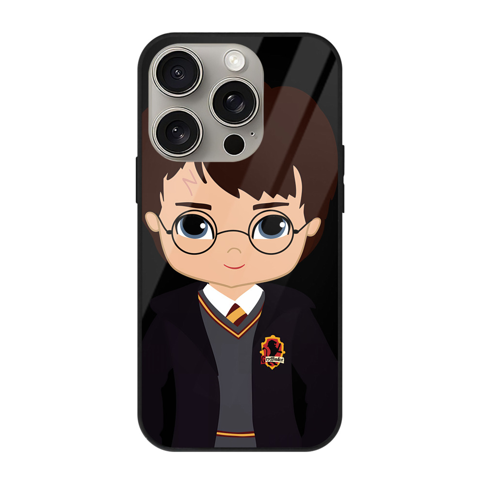 （画像用） Harry Potter ハリー・ポッターシリーズ 【iPhone15Pro対応】スマホケース 耐衝撃＆黄変防止 背面ガラス