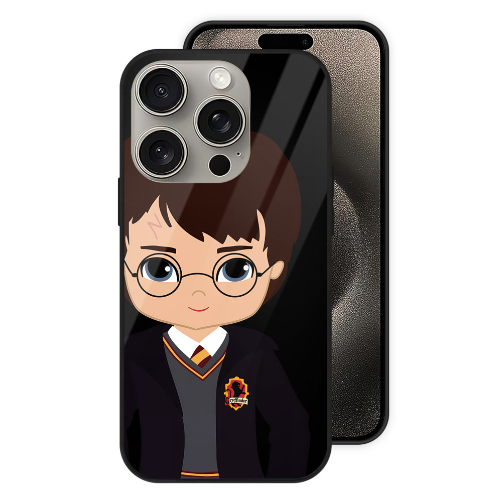 （画像用） Harry Potter ハリー・ポッターシリーズ 【iPhone15Pro対応】スマホケース 耐衝撃＆黄変防止 背面ガラス