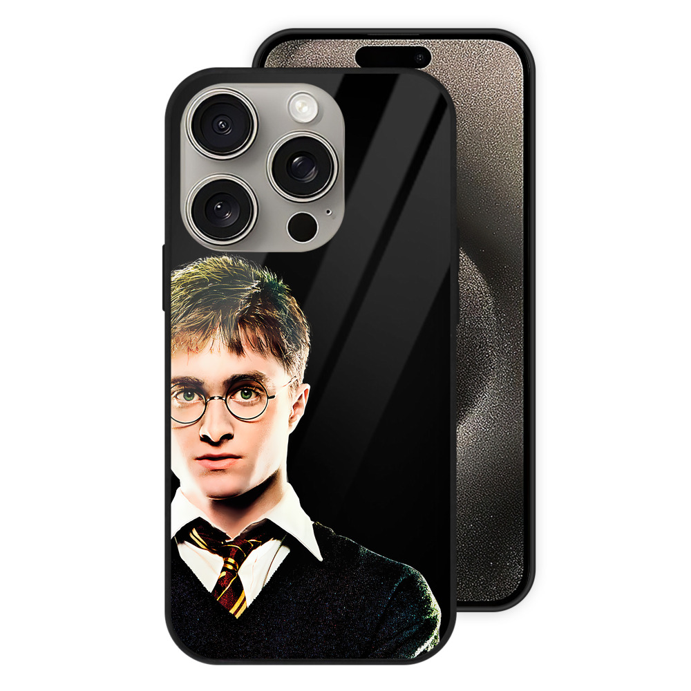 （画像用） Harry Potter ハリー・ポッターシリーズ 【iPhone15Pro対応】スマホケース 耐衝撃＆黄変防止 背面ガラス