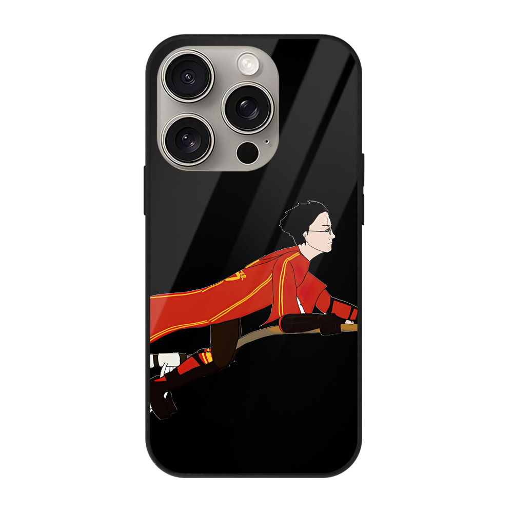 （画像用） Harry Potter ハリー・ポッターシリーズ 【iPhone15Pro対応】スマホケース 耐衝撃＆黄変防止 背面ガラス