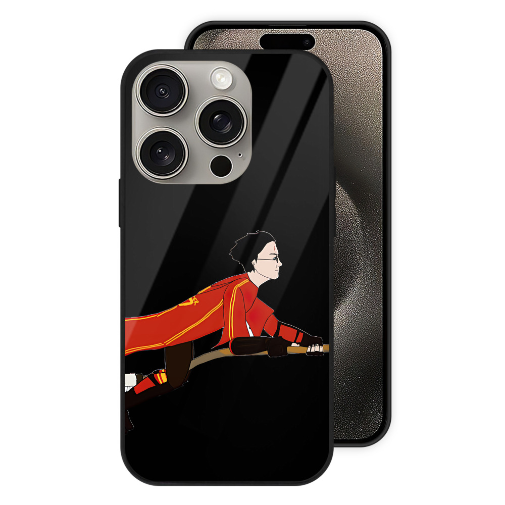 （画像用） Harry Potter ハリー・ポッターシリーズ 【iPhone15Pro対応】スマホケース 耐衝撃＆黄変防止 背面ガラス