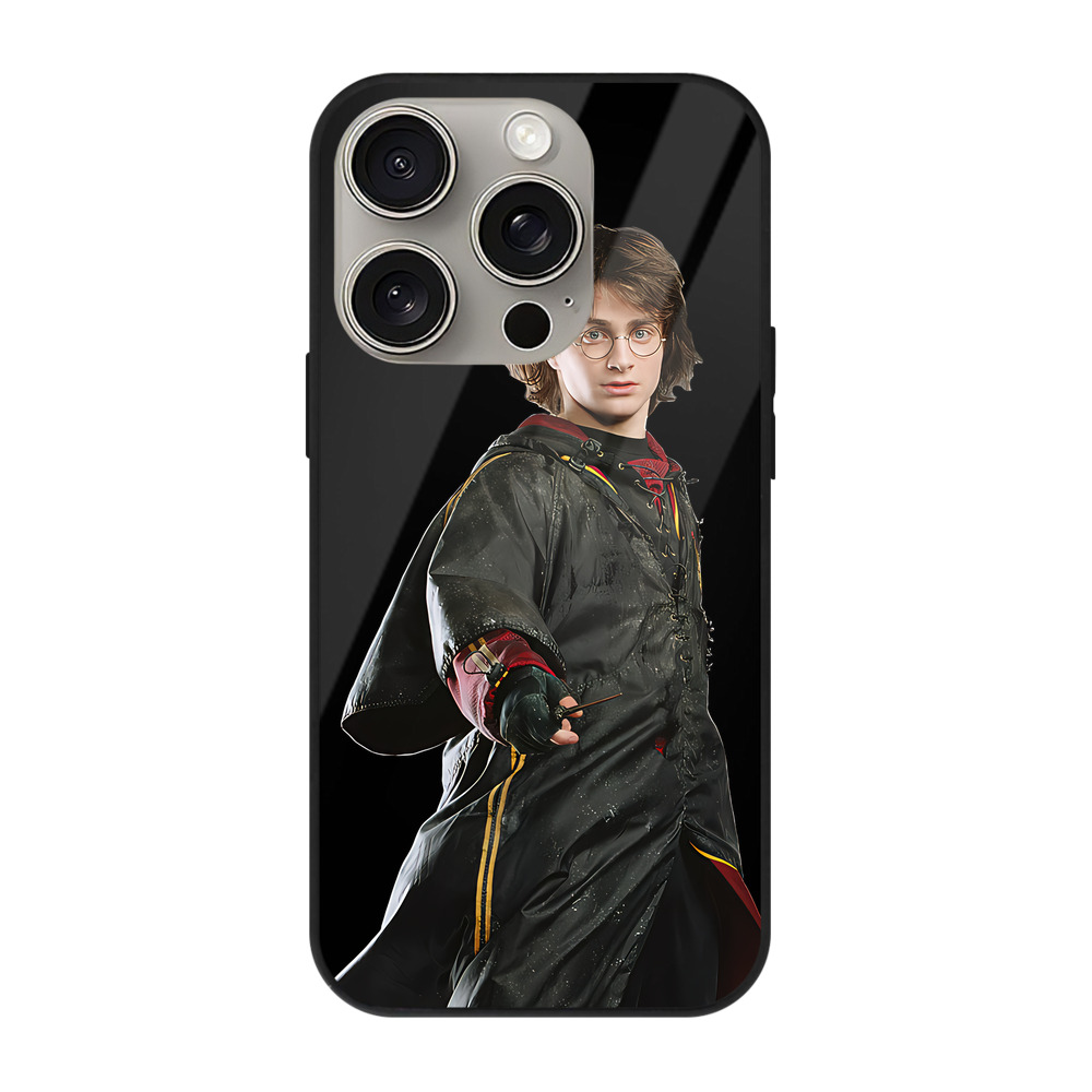 （画像用） Harry Potter ハリー・ポッターシリーズ 【iPhone15Pro対応】スマホケース 耐衝撃＆黄変防止 背面ガラス