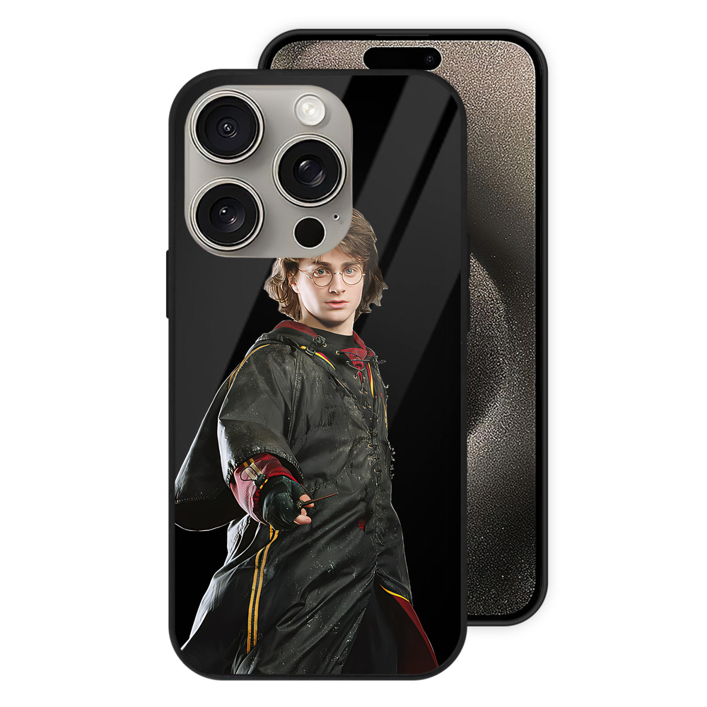 （画像用） Harry Potter ハリー・ポッターシリーズ 【iPhone15Pro対応】スマホケース 耐衝撃＆黄変防止 背面ガラス