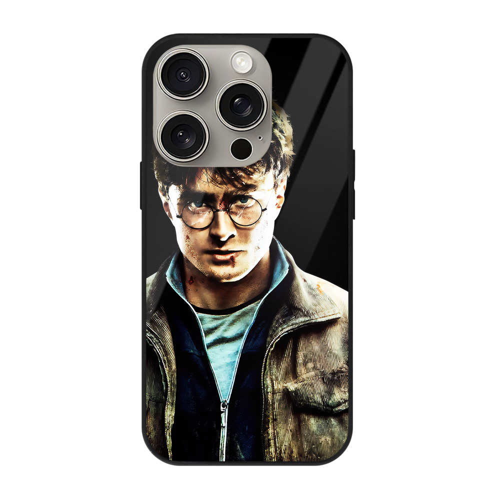 （画像用） Harry Potter ハリー・ポッターシリーズ 【iPhone15Pro対応】スマホケース 耐衝撃＆黄変防止 背面ガラス