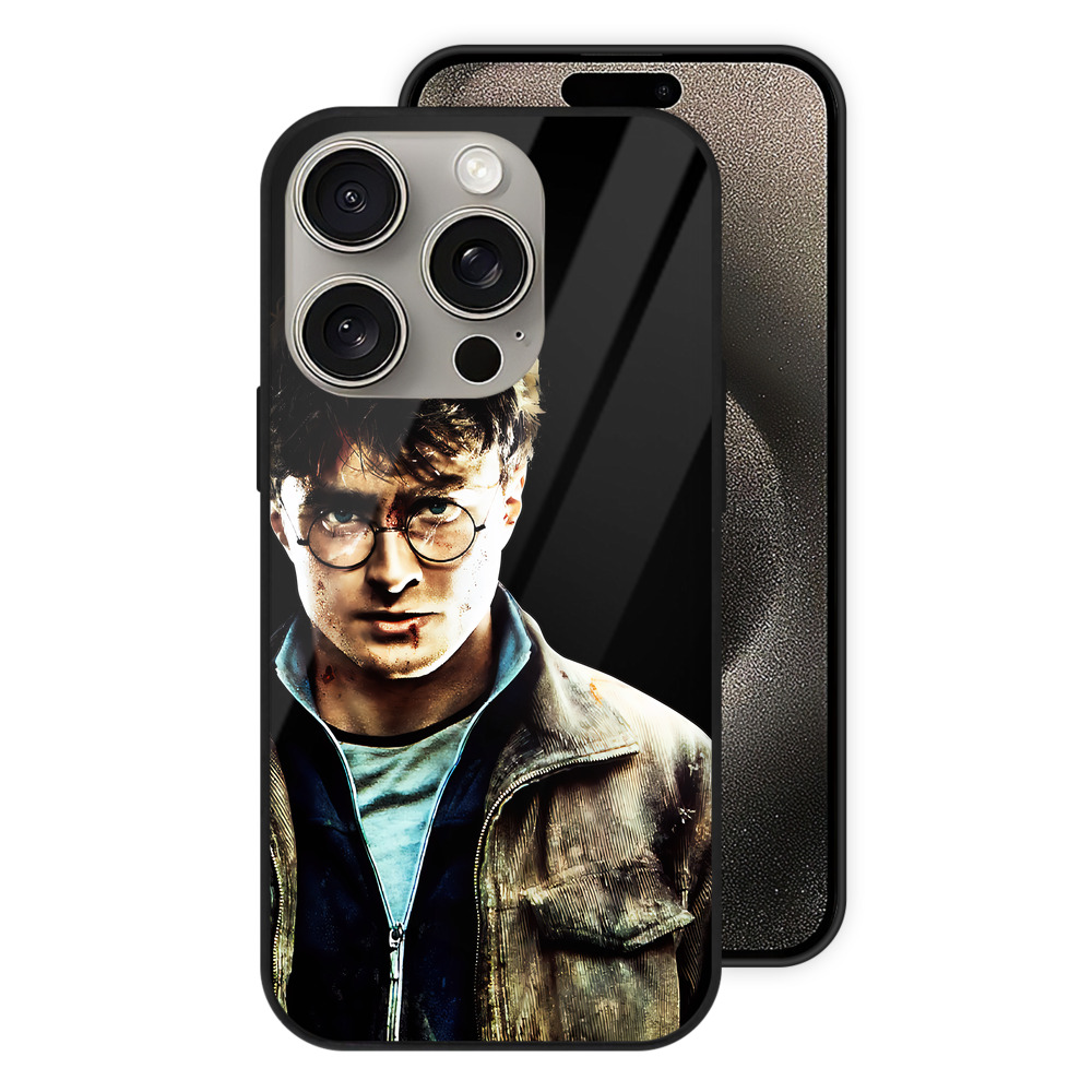 （画像用） Harry Potter ハリー・ポッターシリーズ 【iPhone15Pro対応】スマホケース 耐衝撃＆黄変防止 背面ガラス
