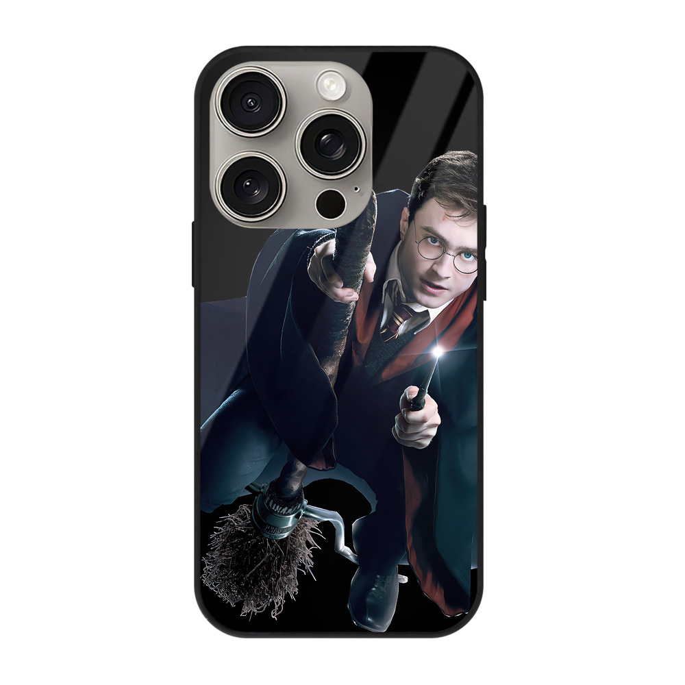 （画像用） Harry Potter ハリー・ポッターシリーズ 【iPhone15Pro対応】スマホケース 耐衝撃＆黄変防止 背面ガラス