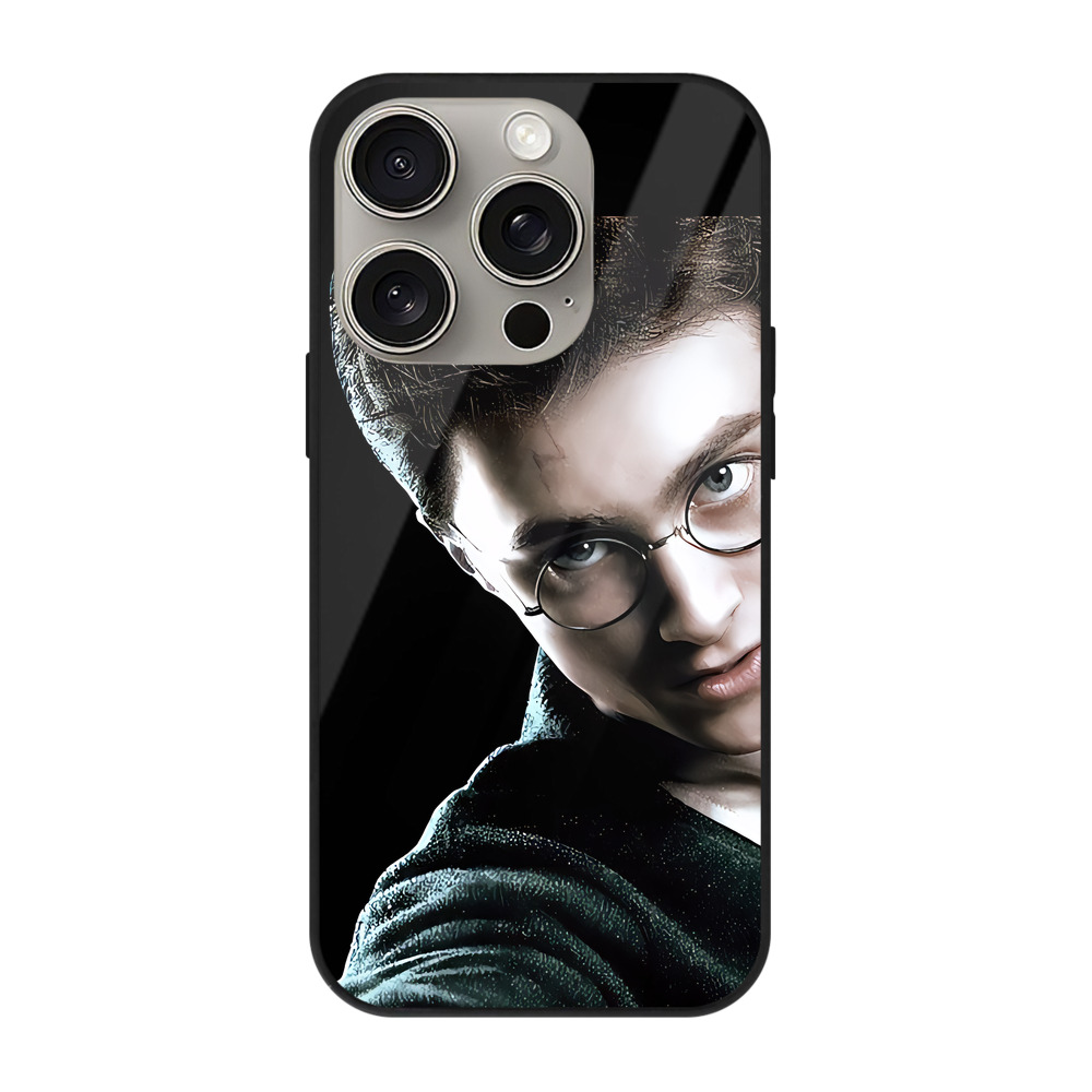 （画像用） Harry Potter ハリー・ポッターシリーズ 【iPhone15Pro対応】スマホケース 耐衝撃＆黄変防止 背面ガラス