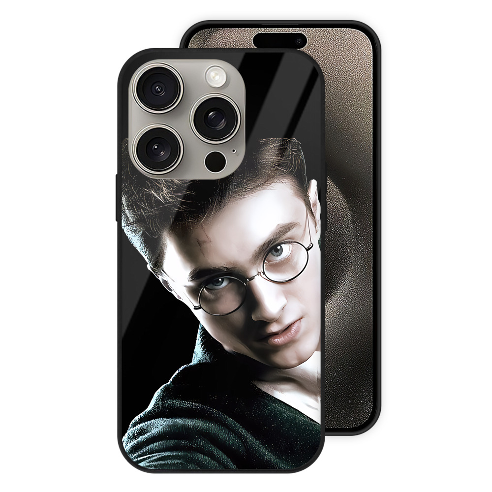 （画像用） Harry Potter ハリー・ポッターシリーズ 【iPhone15Pro対応】スマホケース 耐衝撃＆黄変防止 背面ガラス