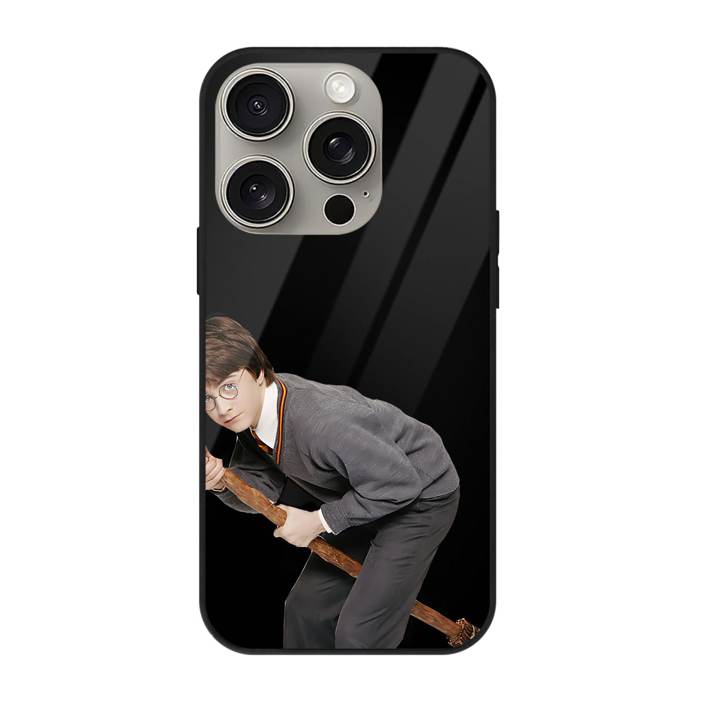 （画像用） Harry Potter ハリー・ポッターシリーズ 【iPhone15Pro対応】スマホケース 耐衝撃＆黄変防止 背面ガラス