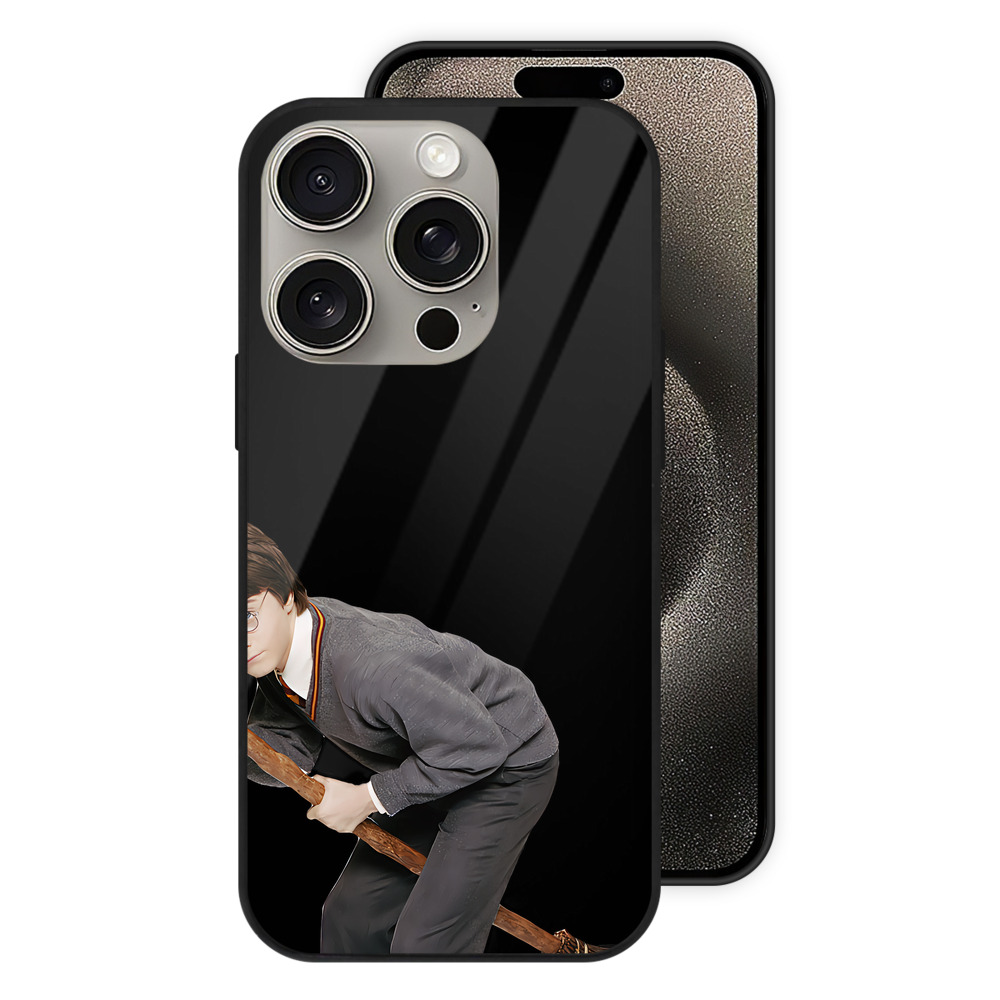 （画像用） Harry Potter ハリー・ポッターシリーズ 【iPhone15Pro対応】スマホケース 耐衝撃＆黄変防止 背面ガラス