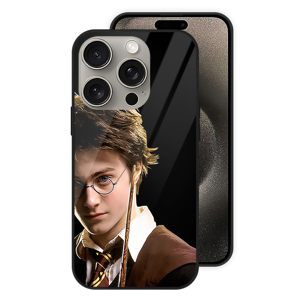 （画像用） Harry Potter ハリー・ポッターシリーズ 【iPhone15Pro対応】スマホケース 耐衝撃＆黄変防止 背面ガラス