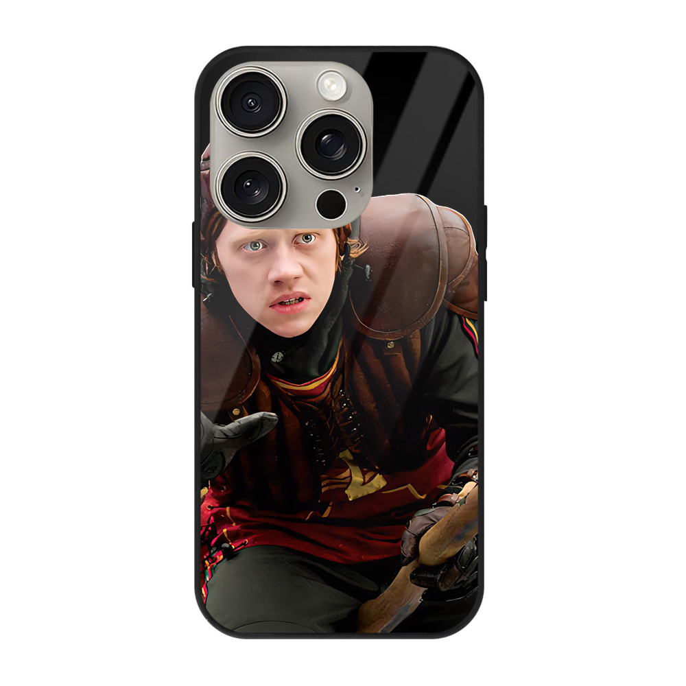 （画像用） Harry Potter ハリー・ポッターシリーズ 【iPhone15Pro対応】スマホケース 耐衝撃＆黄変防止 背面ガラス