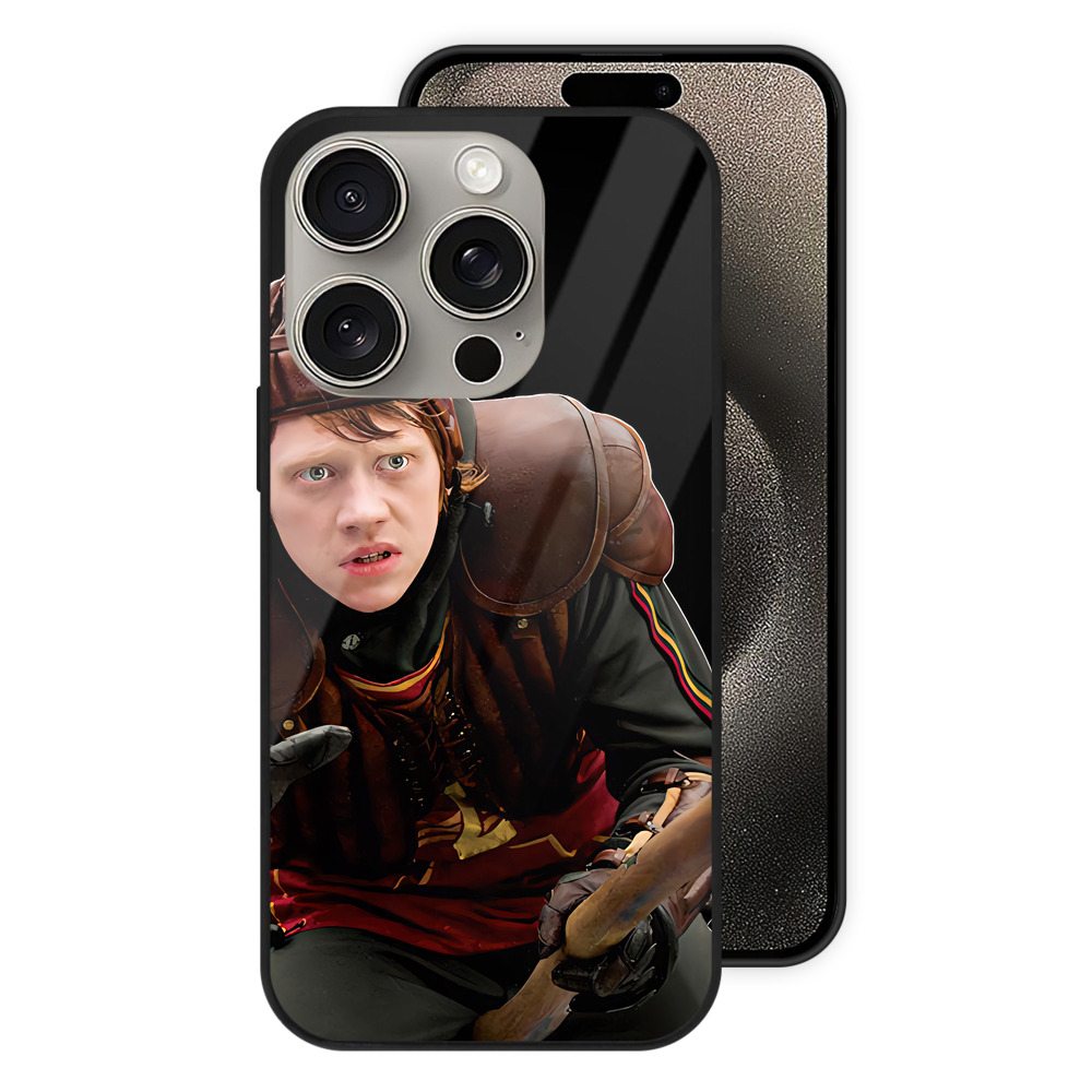 （画像用） Harry Potter ハリー・ポッターシリーズ 【iPhone15Pro対応】スマホケース 耐衝撃＆黄変防止 背面ガラス