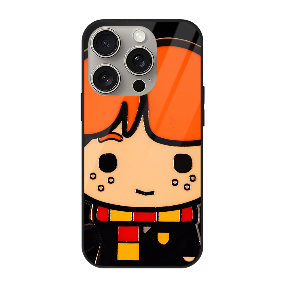（画像用） Harry Potter ハリー・ポッターシリーズ 【iPhone15Pro対応】スマホケース 耐衝撃＆黄変防止 背面ガラス