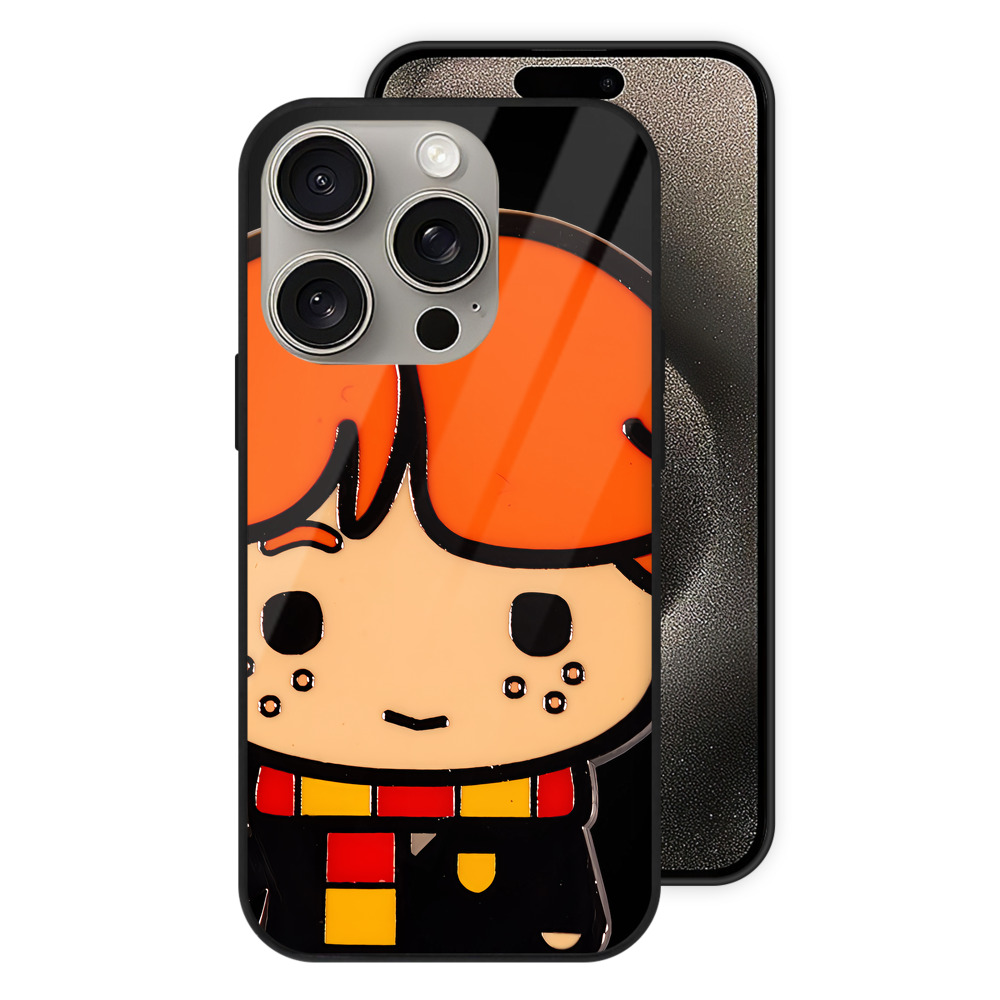 （画像用） Harry Potter ハリー・ポッターシリーズ 【iPhone15Pro対応】スマホケース 耐衝撃＆黄変防止 背面ガラス