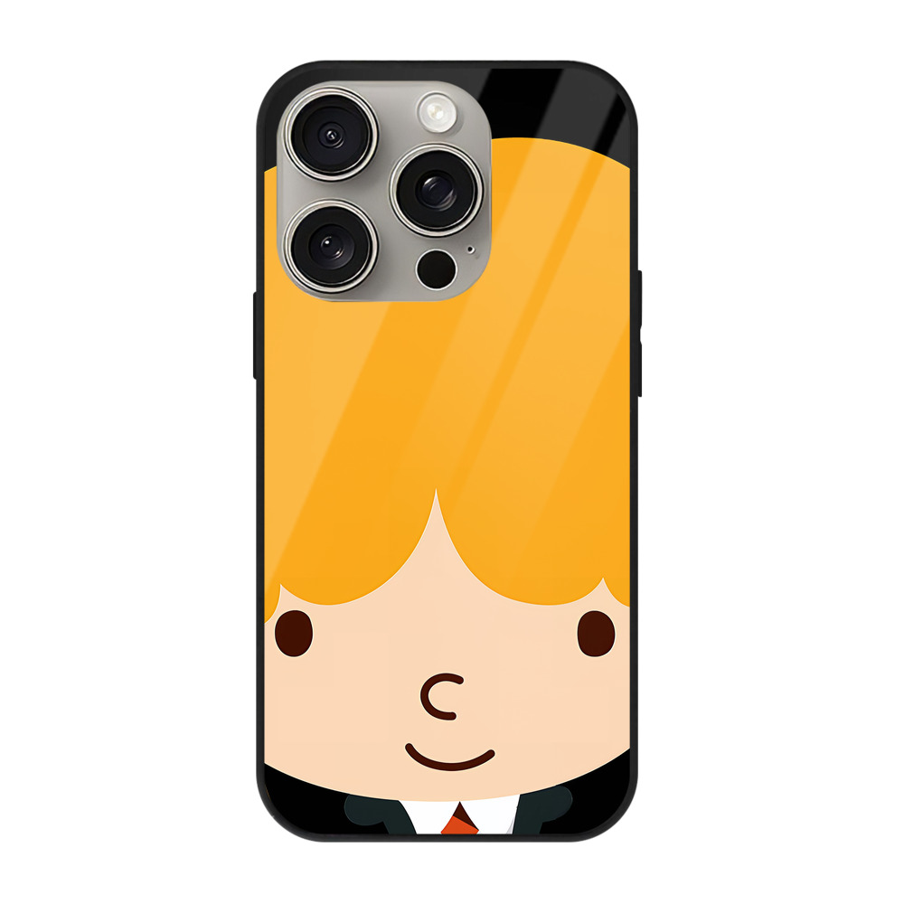 （画像用） Harry Potter ハリー・ポッターシリーズ 【iPhone15Pro対応】スマホケース 耐衝撃＆黄変防止 背面ガラス