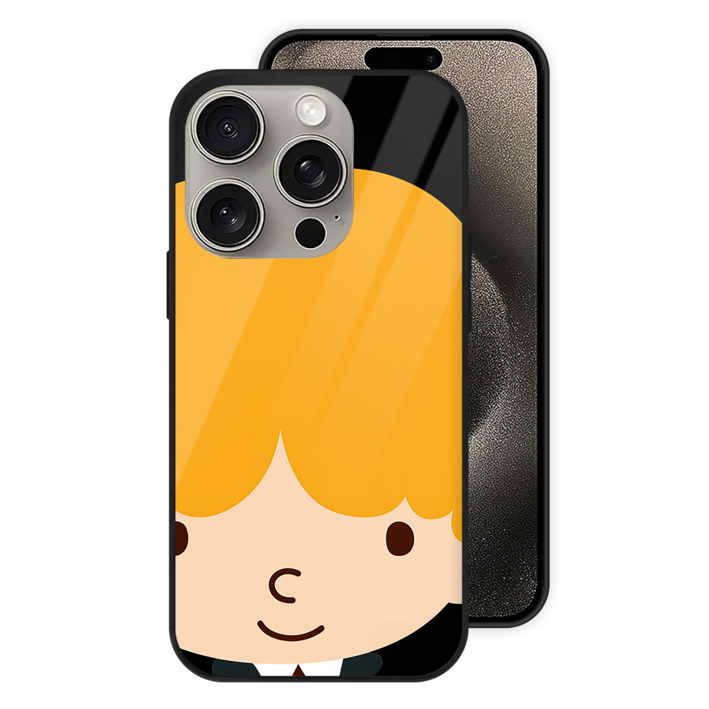 （画像用） Harry Potter ハリー・ポッターシリーズ 【iPhone15Pro対応】スマホケース 耐衝撃＆黄変防止 背面ガラス