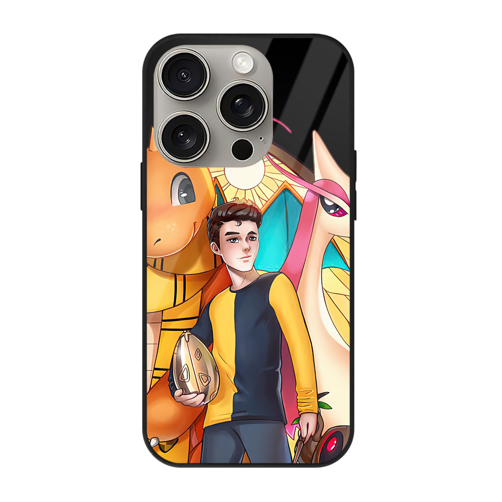 （画像用） Harry Potter ハリー・ポッターシリーズ 【iPhone15Pro対応】スマホケース 耐衝撃＆黄変防止 背面ガラス
