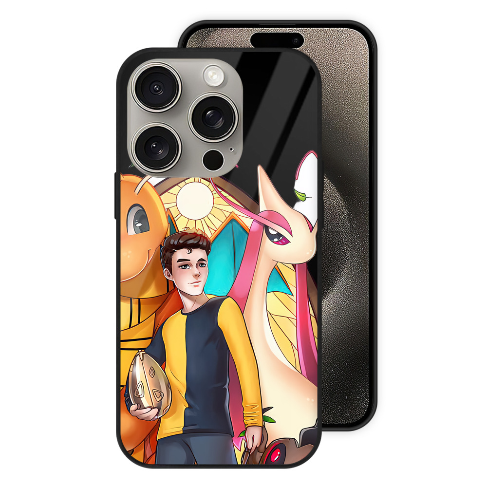 （画像用） Harry Potter ハリー・ポッターシリーズ 【iPhone15Pro対応】スマホケース 耐衝撃＆黄変防止 背面ガラス
