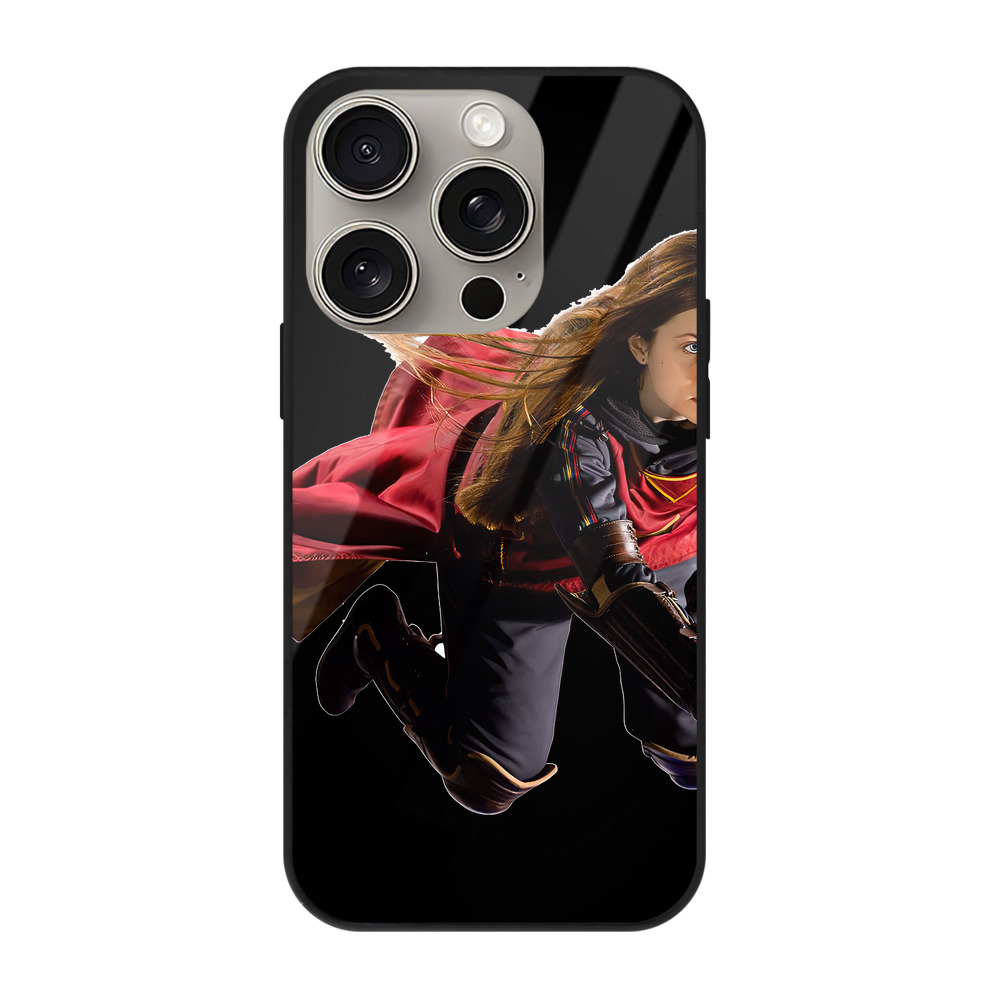 （画像用） Harry Potter ハリー・ポッターシリーズ 【iPhone15Pro対応】スマホケース 耐衝撃＆黄変防止 背面ガラス