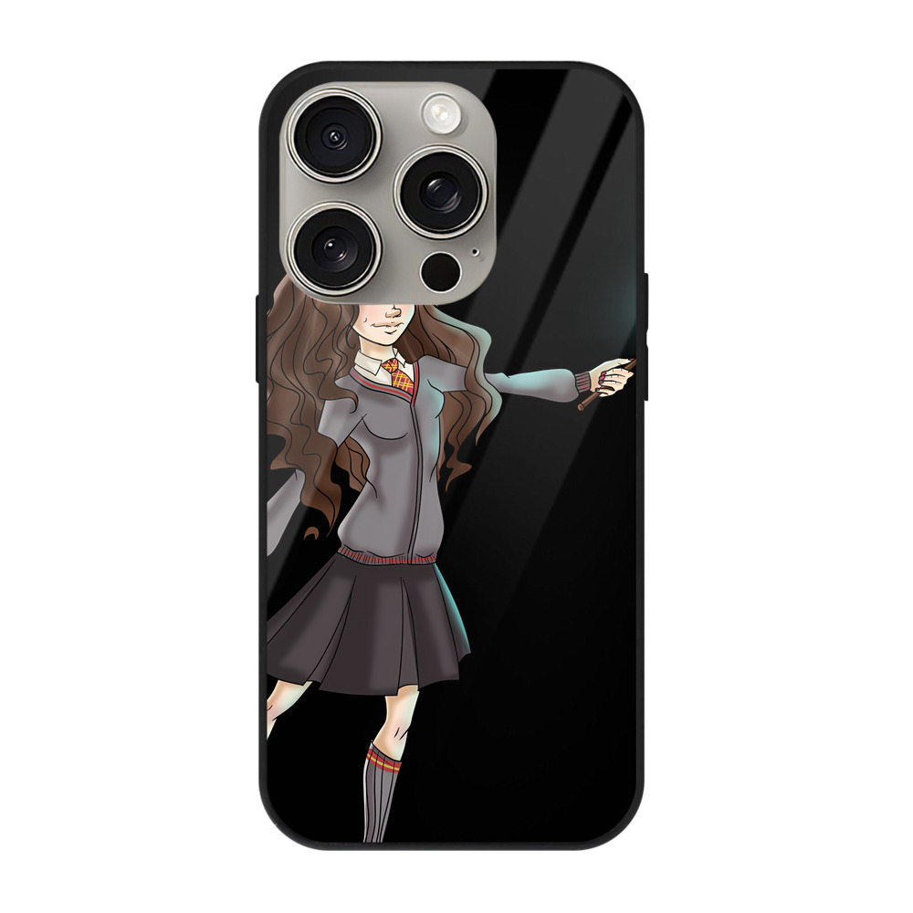 （画像用） Harry Potter ハリー・ポッターシリーズ 【iPhone15Pro対応】スマホケース 耐衝撃＆黄変防止 背面ガラス