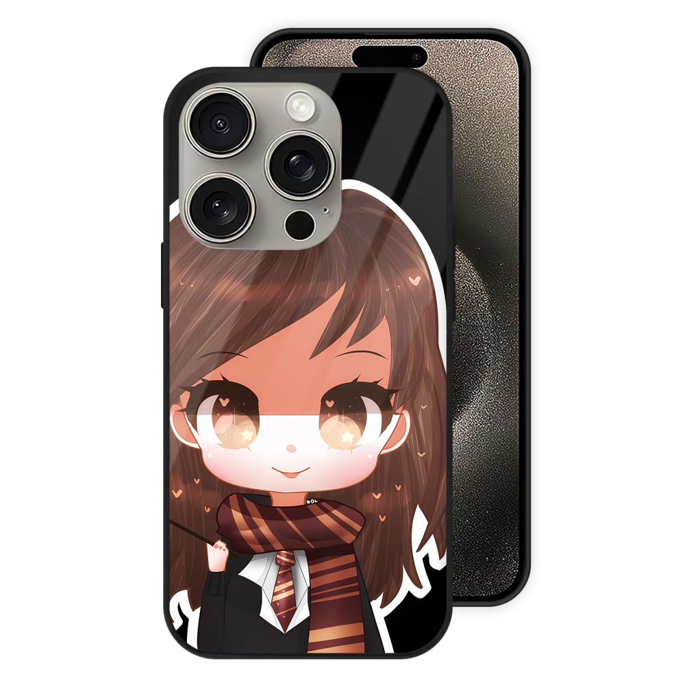 （画像用） Harry Potter ハリー・ポッターシリーズ 【iPhone15Pro対応】スマホケース 耐衝撃＆黄変防止 背面ガラス
