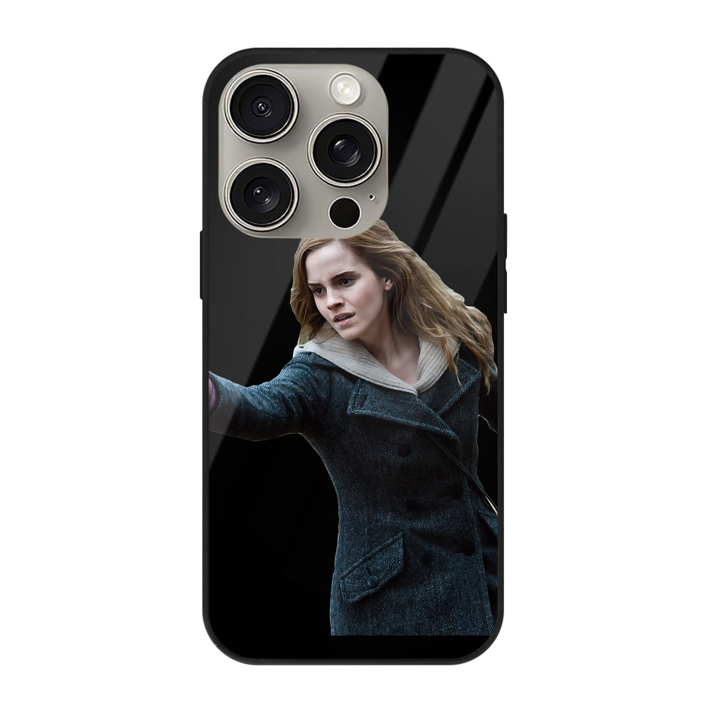 （画像用） Harry Potter ハリー・ポッターシリーズ 【iPhone15Pro対応】スマホケース 耐衝撃＆黄変防止 背面ガラス