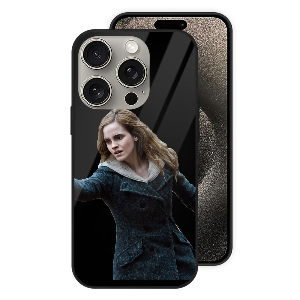 （画像用） Harry Potter ハリー・ポッターシリーズ 【iPhone15Pro対応】スマホケース 耐衝撃＆黄変防止 背面ガラス