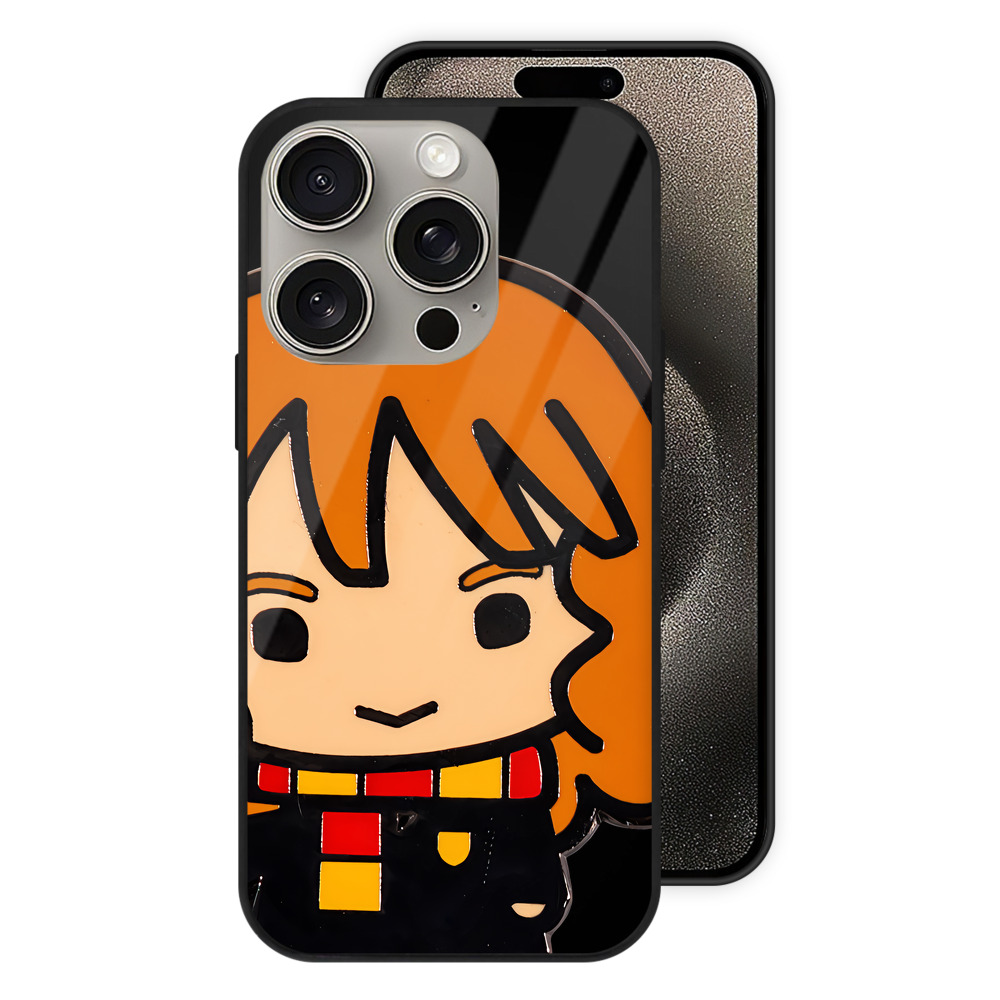 （画像用） Harry Potter ハリー・ポッターシリーズ 【iPhone15Pro対応】スマホケース 耐衝撃＆黄変防止 背面ガラス