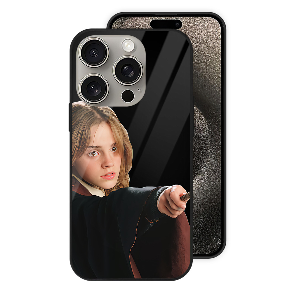 （画像用） Harry Potter ハリー・ポッターシリーズ 【iPhone15Pro対応】スマホケース 耐衝撃＆黄変防止 背面ガラス