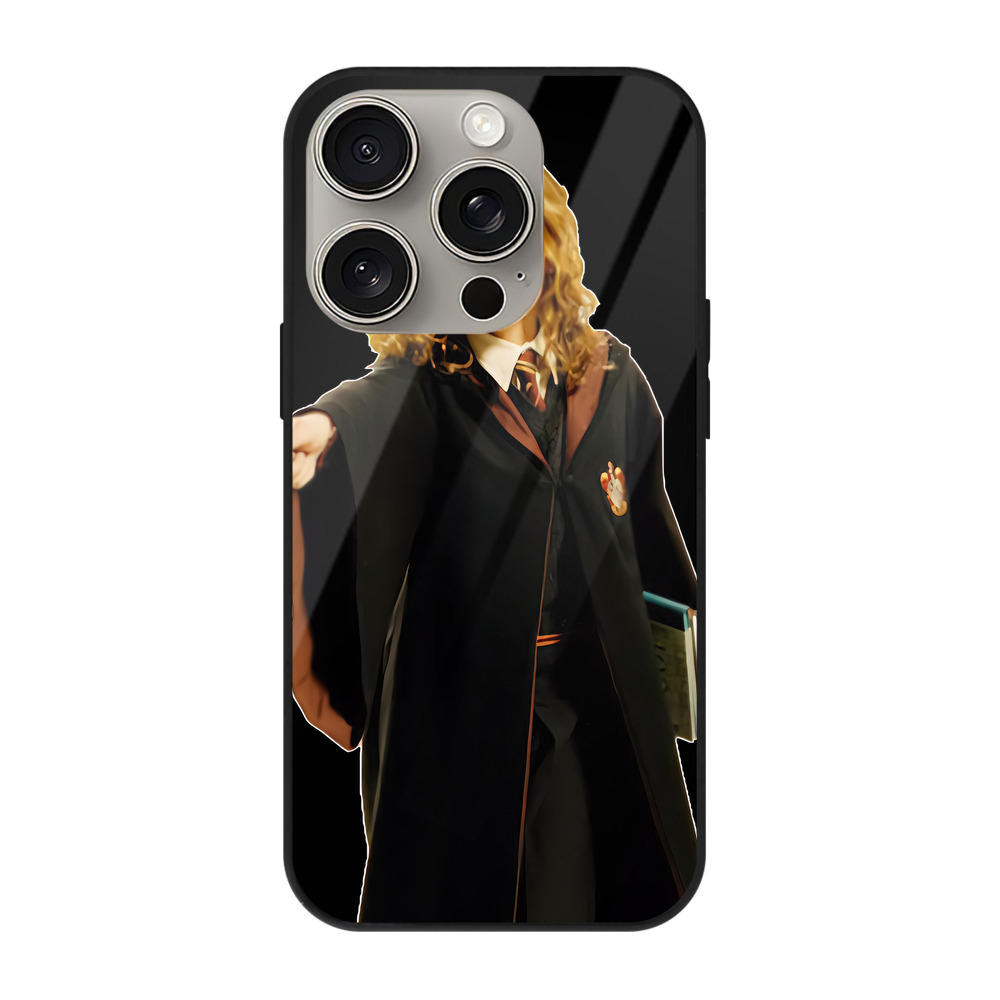 （画像用） Harry Potter ハリー・ポッターシリーズ 【iPhone15Pro対応】スマホケース 耐衝撃＆黄変防止 背面ガラス