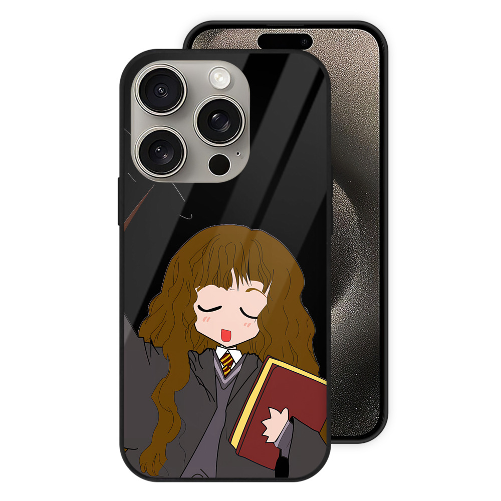 （画像用） Harry Potter ハリー・ポッターシリーズ 【iPhone15Pro対応】スマホケース 耐衝撃＆黄変防止 背面ガラス