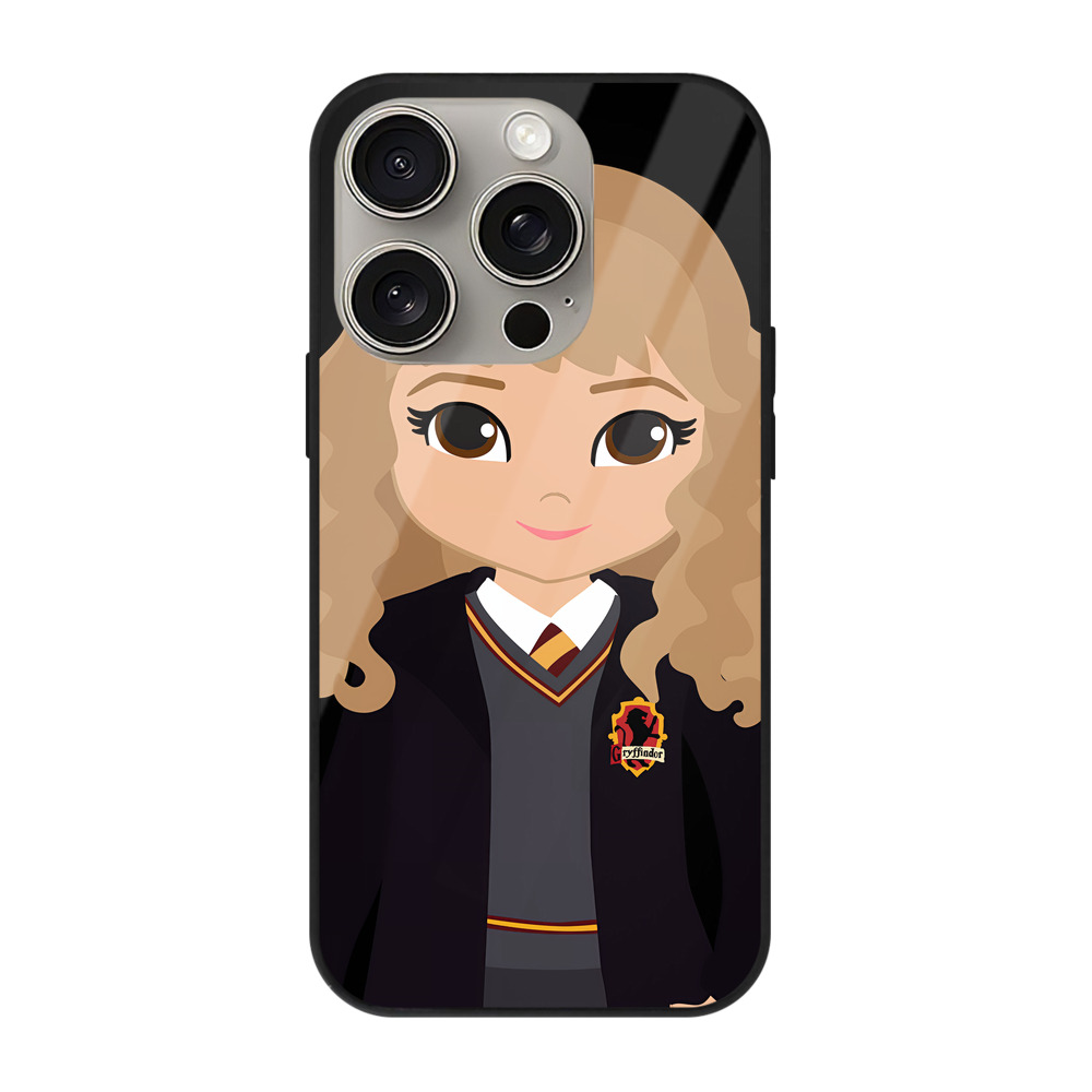 （画像用） Harry Potter ハリー・ポッターシリーズ 【iPhone15Pro対応】スマホケース 耐衝撃＆黄変防止 背面ガラス