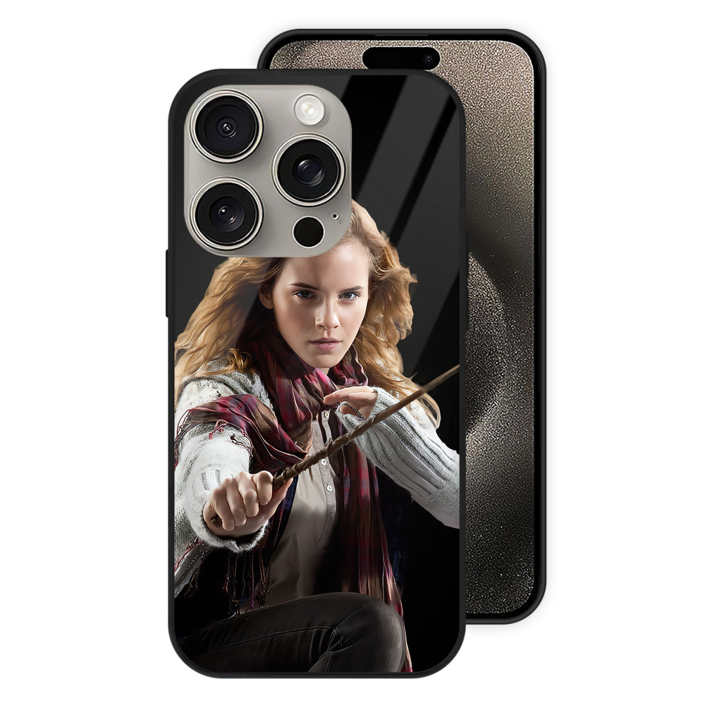 （画像用） Harry Potter ハリー・ポッターシリーズ 【iPhone15Pro対応】スマホケース 耐衝撃＆黄変防止 背面ガラス