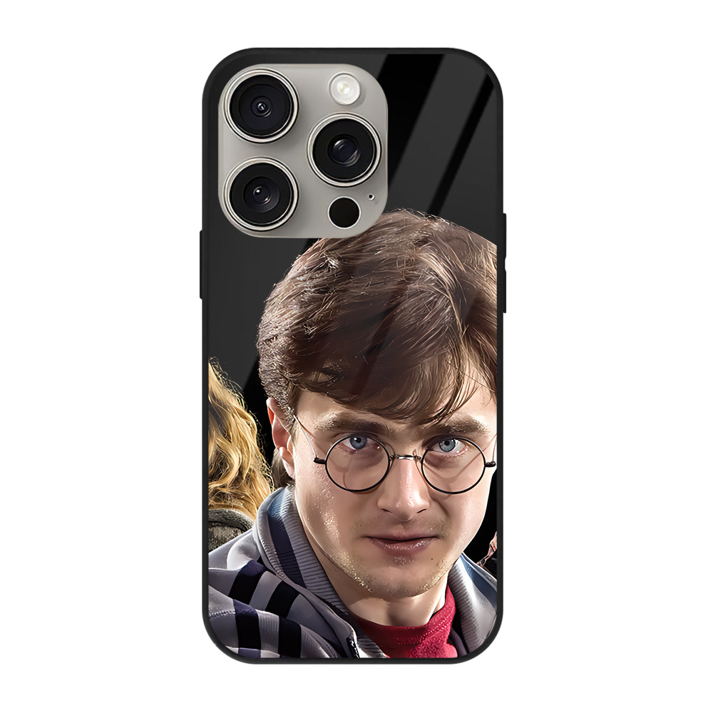 （画像用） Harry Potter ハリー・ポッターシリーズ 【iPhone15Pro対応】スマホケース 耐衝撃＆黄変防止 背面ガラス