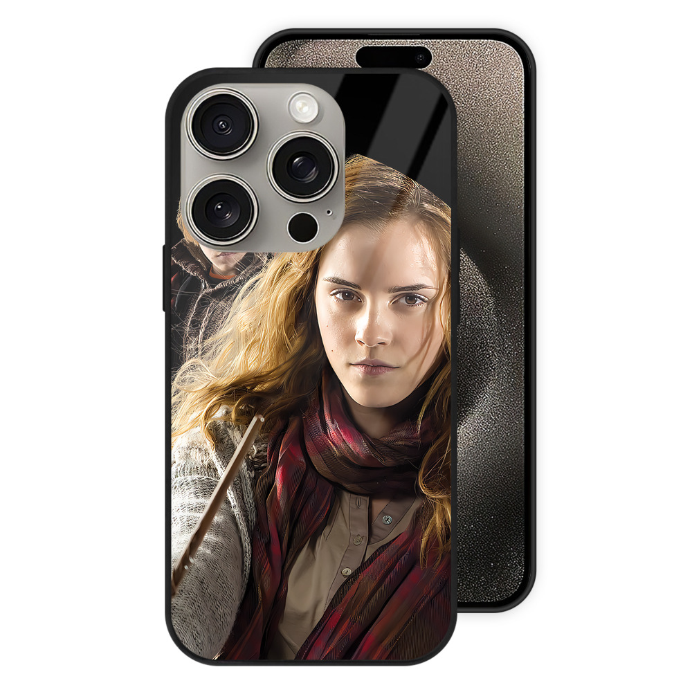 （画像用） Harry Potter ハリー・ポッターシリーズ 【iPhone15Pro対応】スマホケース 耐衝撃＆黄変防止 背面ガラス