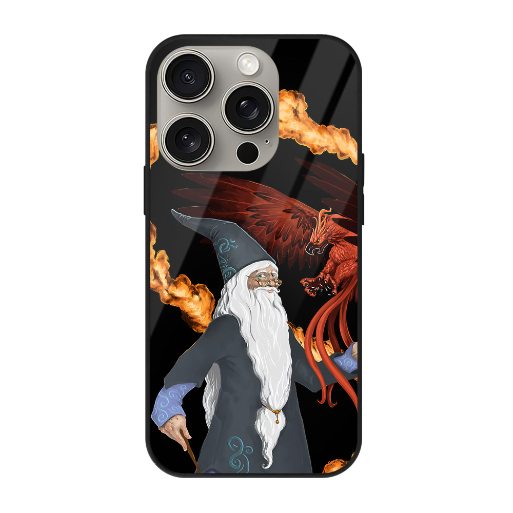 （画像用） Harry Potter ハリー・ポッターシリーズ 【iPhone15Pro対応】スマホケース 耐衝撃＆黄変防止 背面ガラス