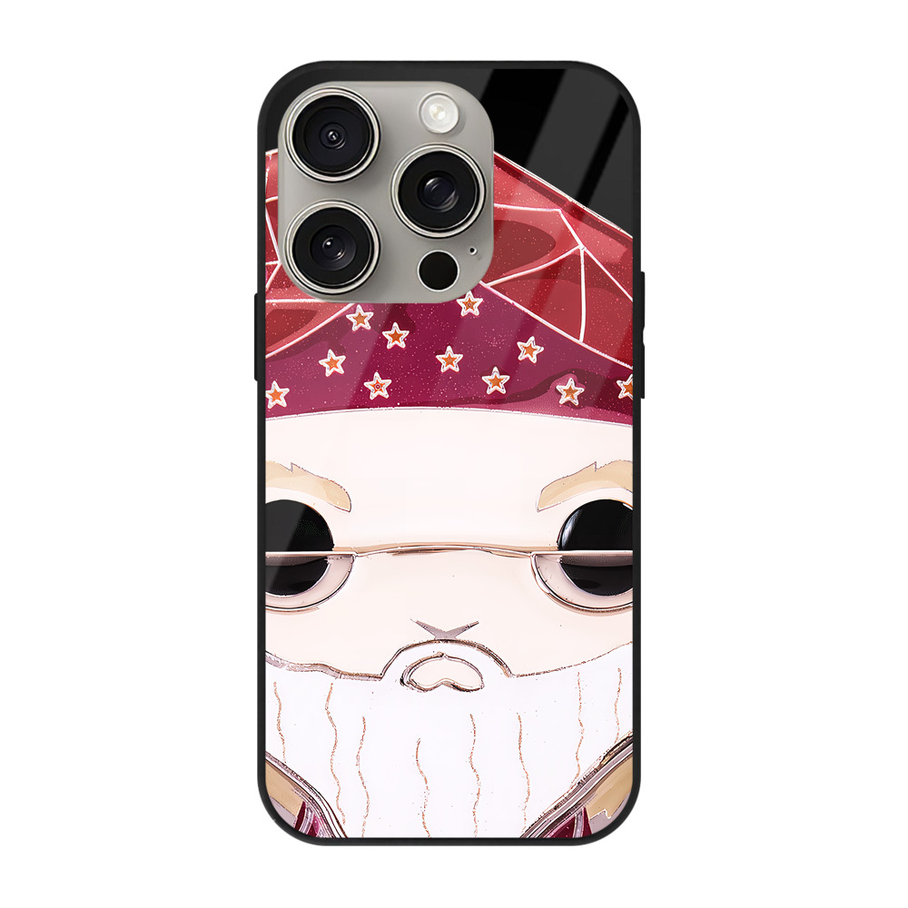 （画像用） Harry Potter ハリー・ポッターシリーズ 【iPhone15Pro対応】スマホケース 耐衝撃＆黄変防止 背面ガラス