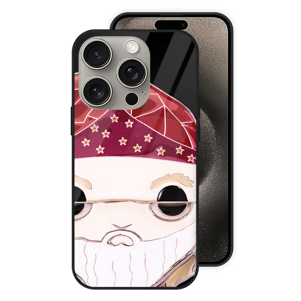 （画像用） Harry Potter ハリー・ポッターシリーズ 【iPhone15Pro対応】スマホケース 耐衝撃＆黄変防止 背面ガラス