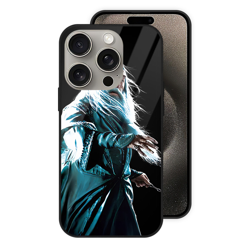 （画像用） Harry Potter ハリー・ポッターシリーズ 【iPhone15Pro対応】スマホケース 耐衝撃＆黄変防止 背面ガラス