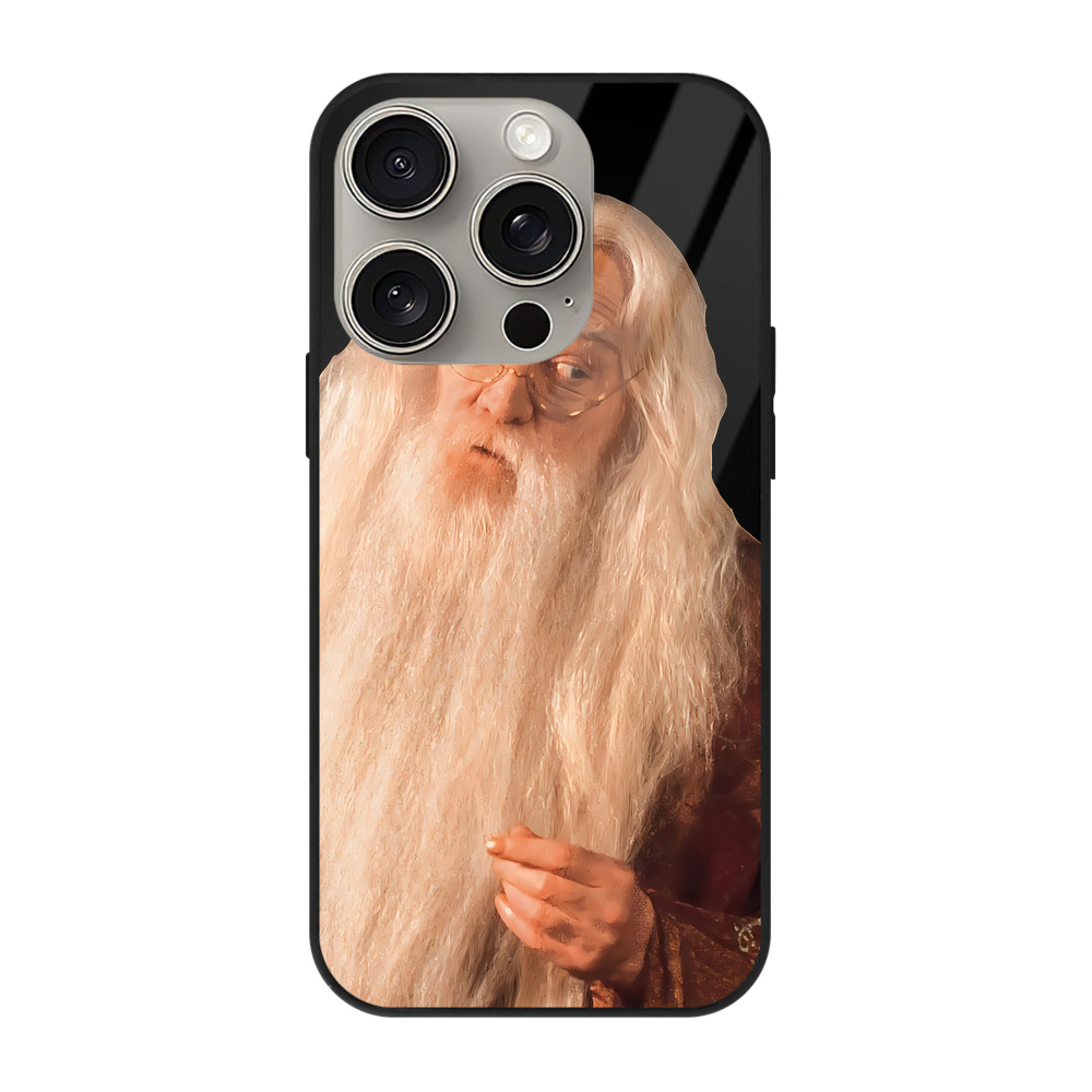 （画像用） Harry Potter ハリー・ポッターシリーズ 【iPhone15Pro対応】スマホケース 耐衝撃＆黄変防止 背面ガラス